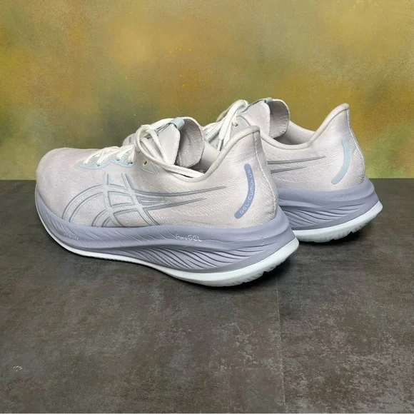 Asics Gel Cumulus 26 Men's Wide Running Shoes White/Cool Grey Size 13 EE - Picture 10 of 16